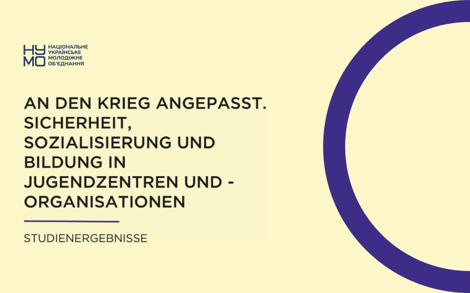 Anpassung der Jugendarbeit an die Kriegsbedingungen: Ergebnisse einer Studie